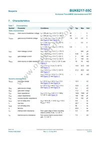 BUK6217-55C Datasheet Page 6