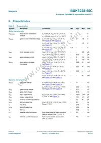 BUK6228-55C Datasheet Page 6