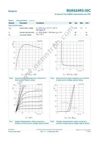 BUK624R5-30C Datasheet Page 7