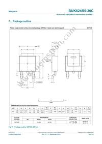 BUK624R5-30C Datasheet Page 10