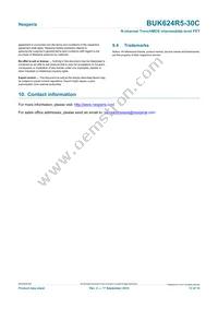 BUK624R5-30C Datasheet Page 13