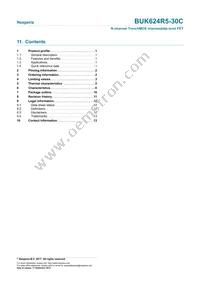 BUK624R5-30C Datasheet Page 14