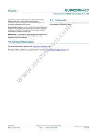 BUK625R0-40C Datasheet Page 13
