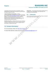 BUK625R2-30C Datasheet Page 13