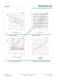 BUK626R2-40C Datasheet Page 8