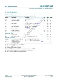 BUK6507-55C Datasheet Page 4