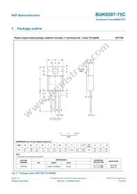 BUK6507-75C Datasheet Page 11