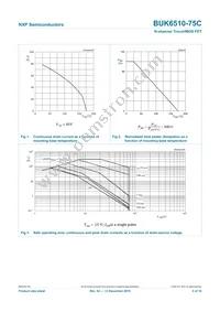 BUK6510-75C Datasheet Page 5