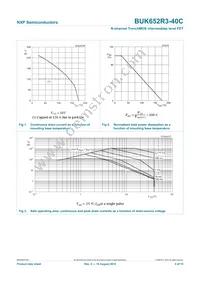 BUK652R3-40C Datasheet Page 5