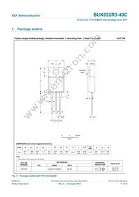 BUK652R3-40C Datasheet Page 12