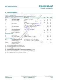 BUK652R6-40C Datasheet Page 4
