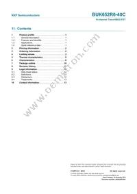 BUK652R6-40C Datasheet Page 15