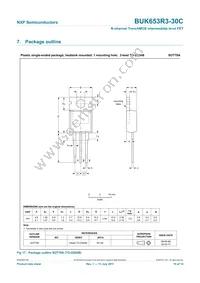 BUK653R3-30C Datasheet Page 11