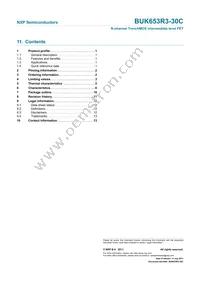 BUK653R3-30C Datasheet Page 15