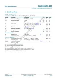 BUK653R4-40C Datasheet Page 4