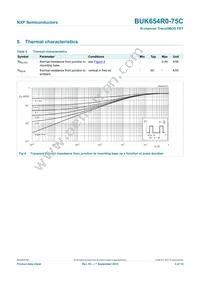 BUK654R0-75C Datasheet Page 6