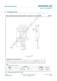 BUK654R0-75C Datasheet Page 11