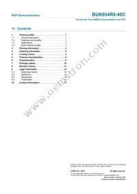 BUK654R8-40C Datasheet Page 15