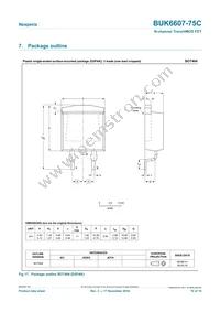BUK6607-75C Datasheet Page 10