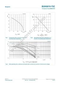 BUK6610-75C Datasheet Page 4