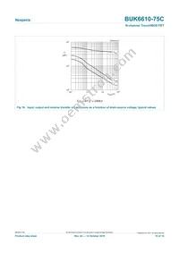 BUK6610-75C Datasheet Page 10