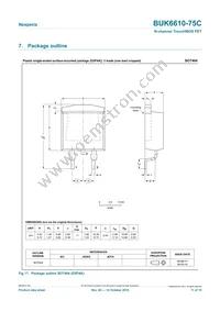 BUK6610-75C Datasheet Page 11