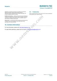BUK6610-75C Datasheet Page 14