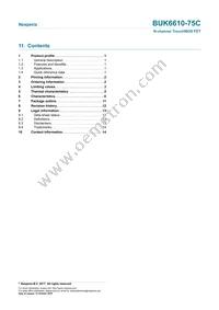 BUK6610-75C Datasheet Page 15