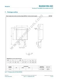 BUK661R6-30C Datasheet Page 11