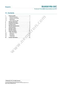 BUK661R6-30C Datasheet Page 15