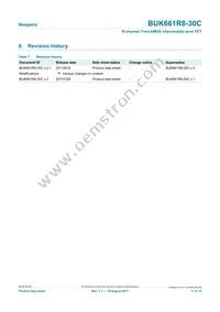 BUK661R8-30C Datasheet Page 11