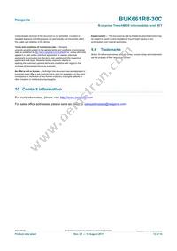 BUK661R8-30C Datasheet Page 13