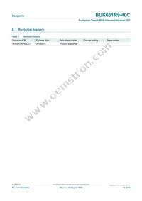 BUK661R9-40C Datasheet Page 12