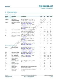 BUK662R4-40C Datasheet Page 6