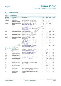 BUK662R7-55C Datasheet Page 6