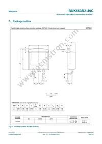 BUK663R2-40C Datasheet Page 10