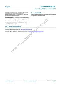 BUK663R5-55C Datasheet Page 13