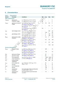 BUK663R7-75C Datasheet Page 6