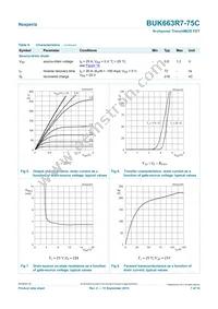 BUK663R7-75C Datasheet Page 7