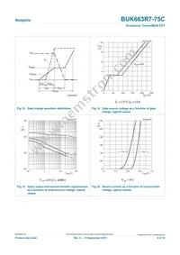 BUK663R7-75C Datasheet Page 9