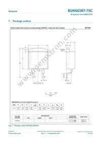 BUK663R7-75C Datasheet Page 10