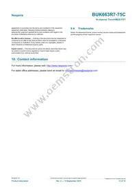 BUK663R7-75C Datasheet Page 13