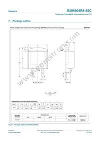 BUK664R4-55C Datasheet Page 12