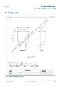 BUK664R6-40C Datasheet Page 10