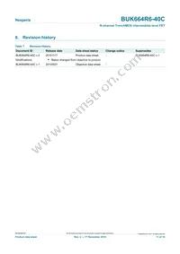 BUK664R6-40C Datasheet Page 11