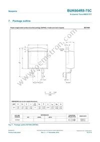 BUK664R8-75C Datasheet Page 10