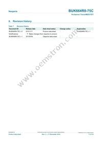 BUK664R8-75C Datasheet Page 11