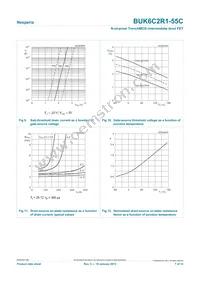 BUK6C2R1-55C Datasheet Page 7