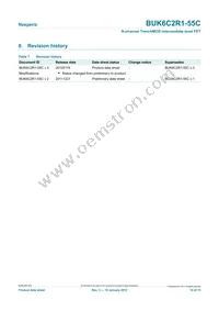 BUK6C2R1-55C Datasheet Page 10