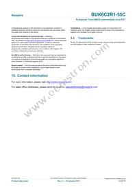 BUK6C2R1-55C Datasheet Page 12